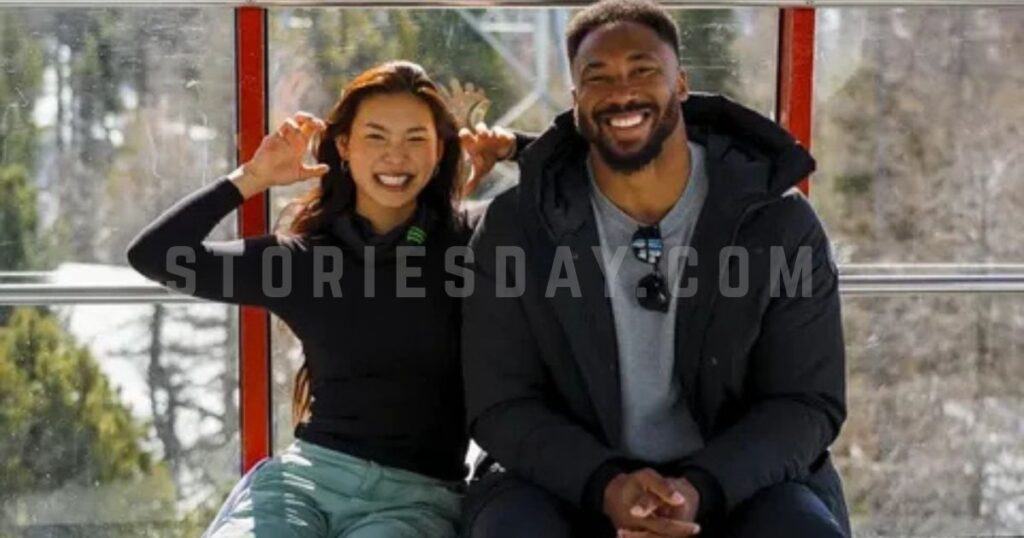Chloe Kim and Myles Garrett Relationship Timeline