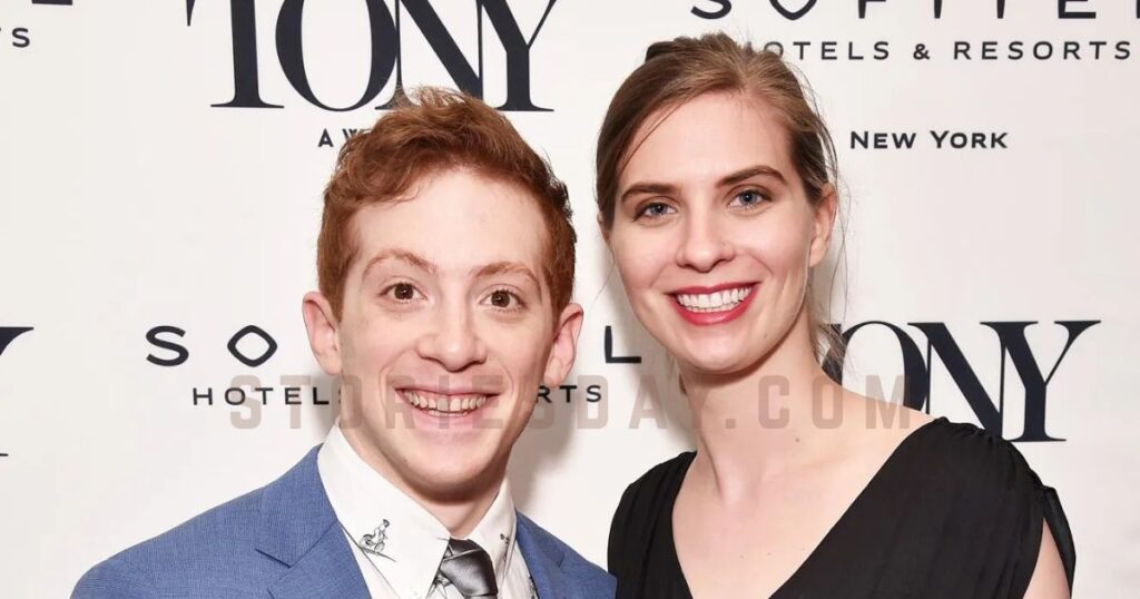 Lilly Jay and Ethan Slater